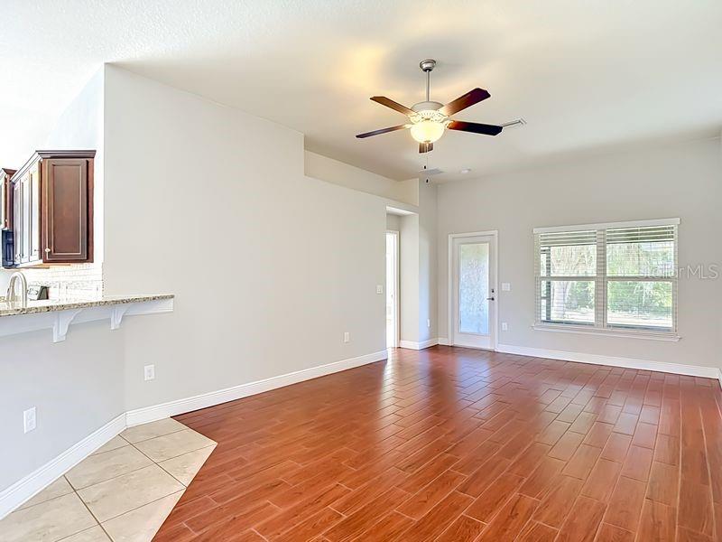 Living area/family room