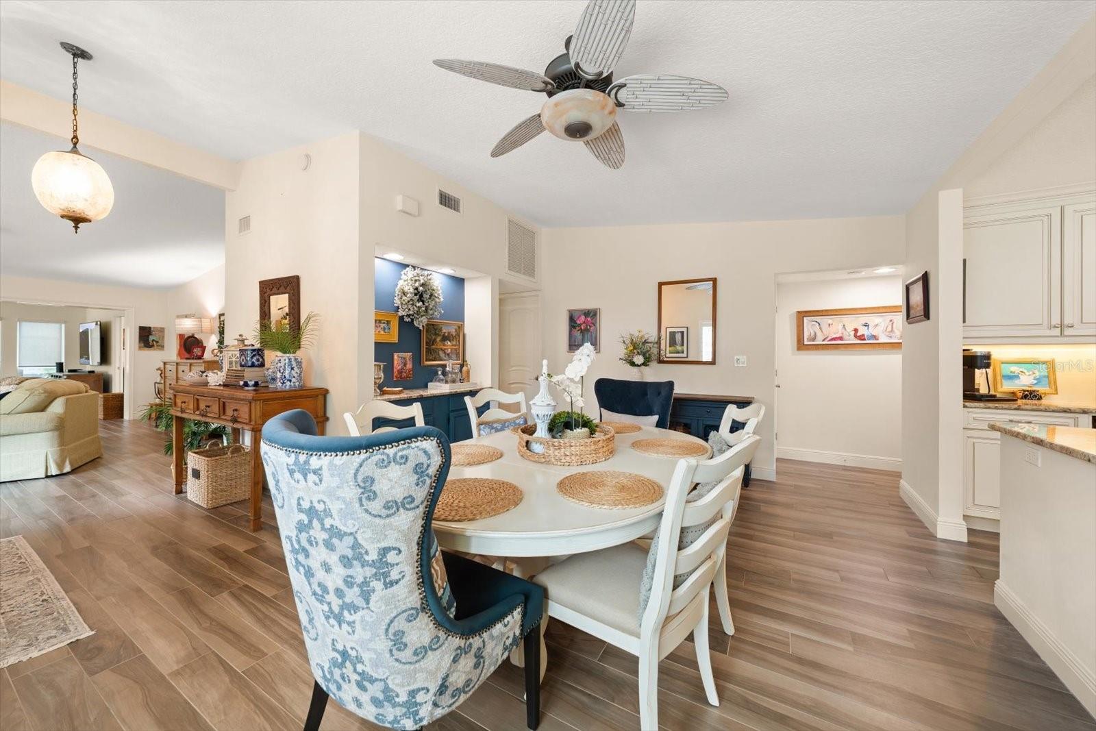 Dining area