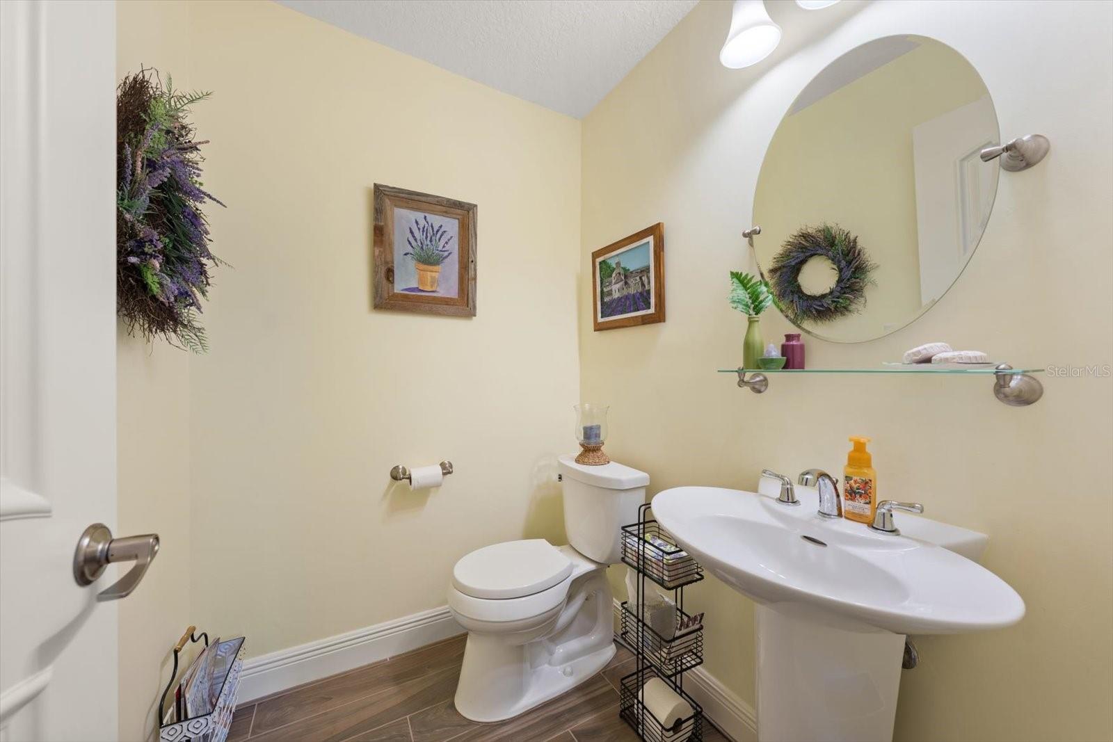 Guest half bath