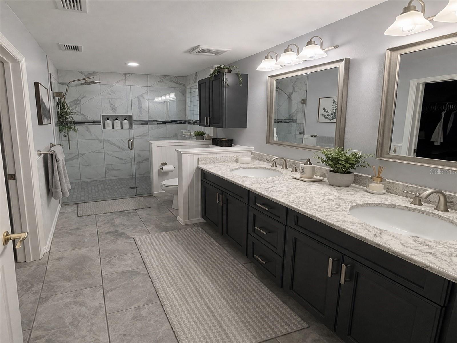 Virtual Stage, Primary bathroom