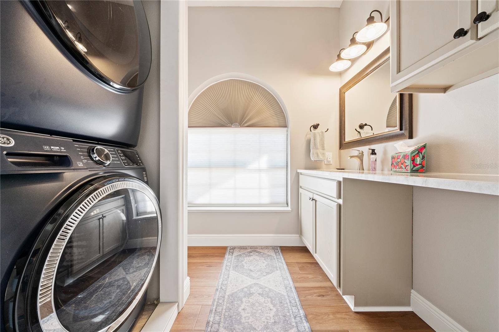 Half Bath with Laundry