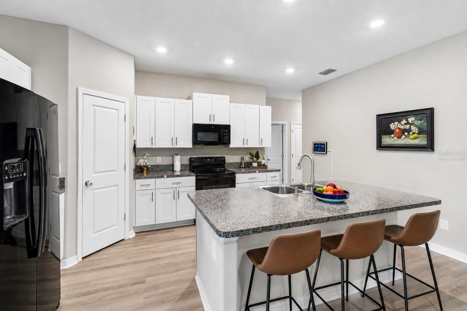 Virtually staged (barstools)