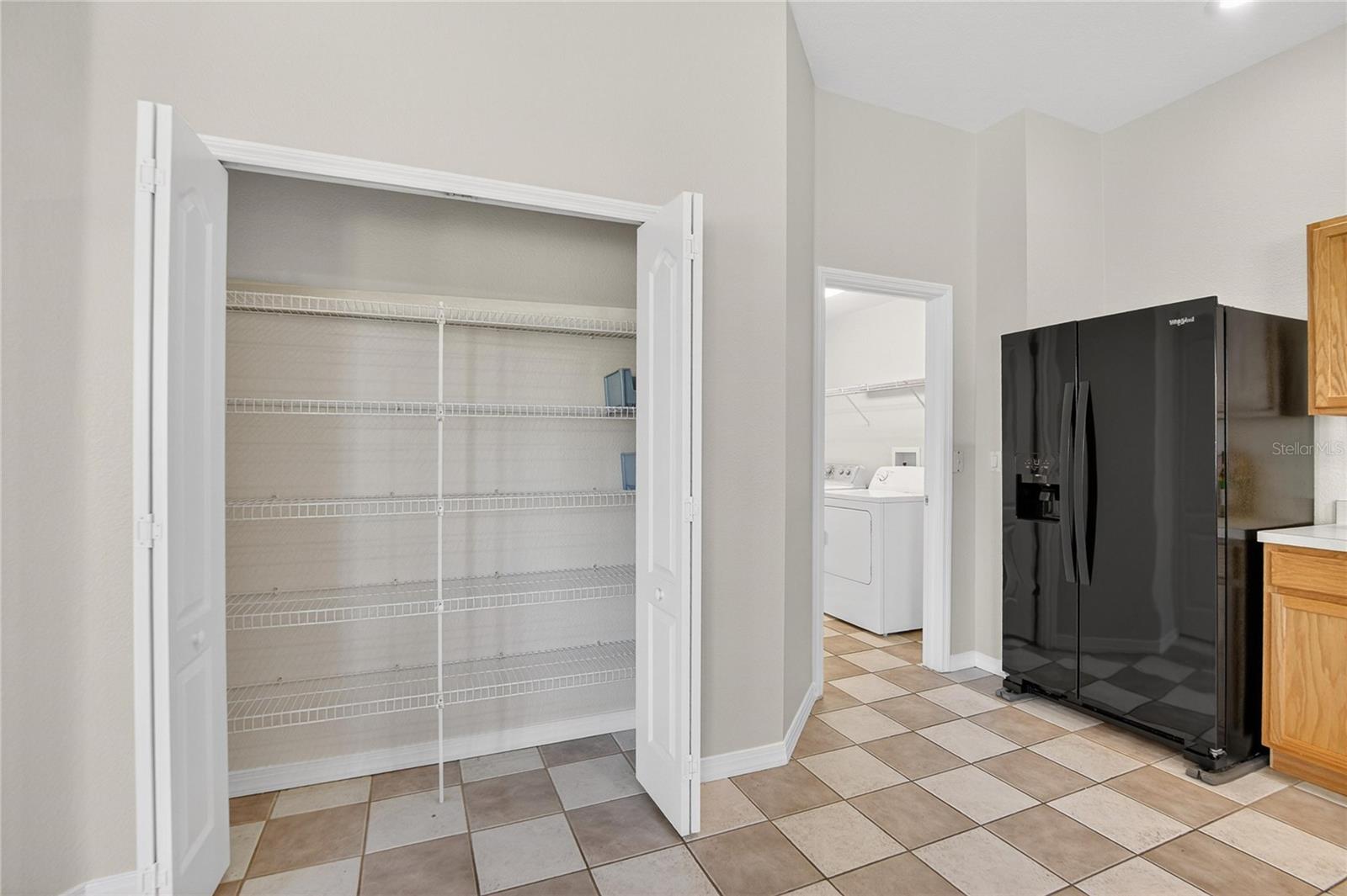 Large kitchen pantry