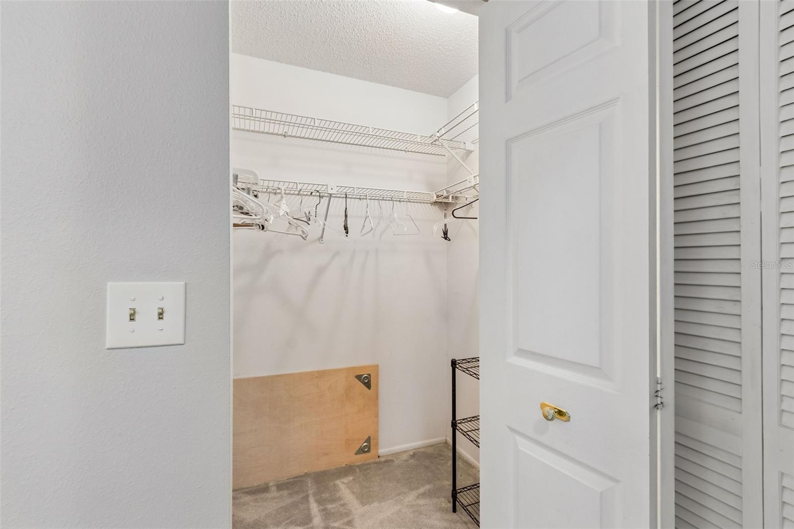 2nd walk in closet in Primary bedroom