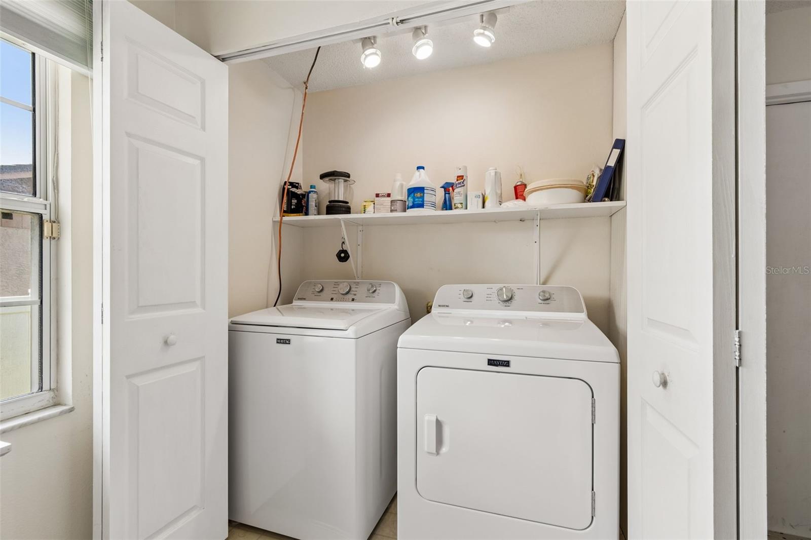 Laundry closet