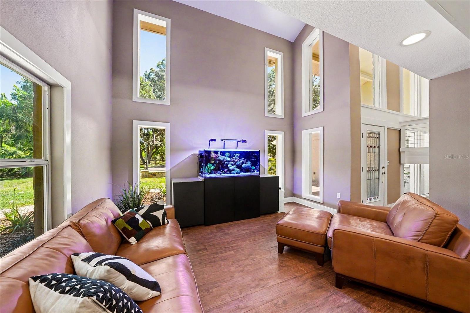 Soaring ceilings welcome you HOME!