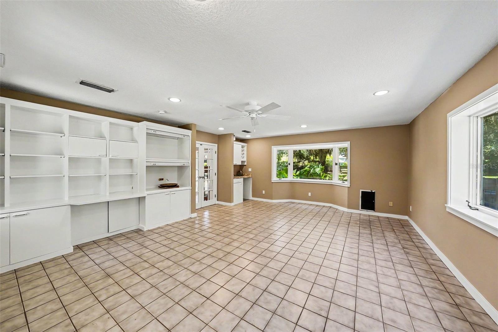 Giant craft room/bonus room!