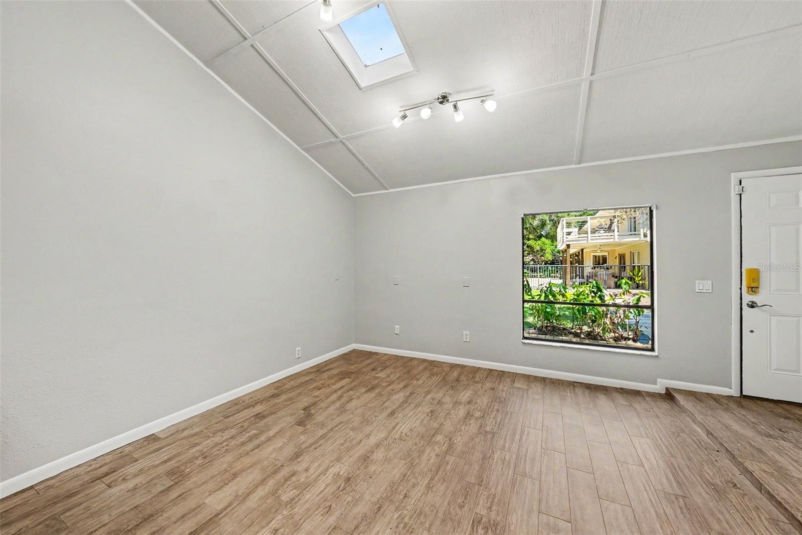 Spacious floor plan