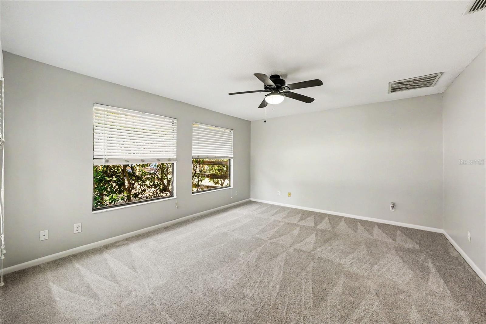 Spacious bedroom