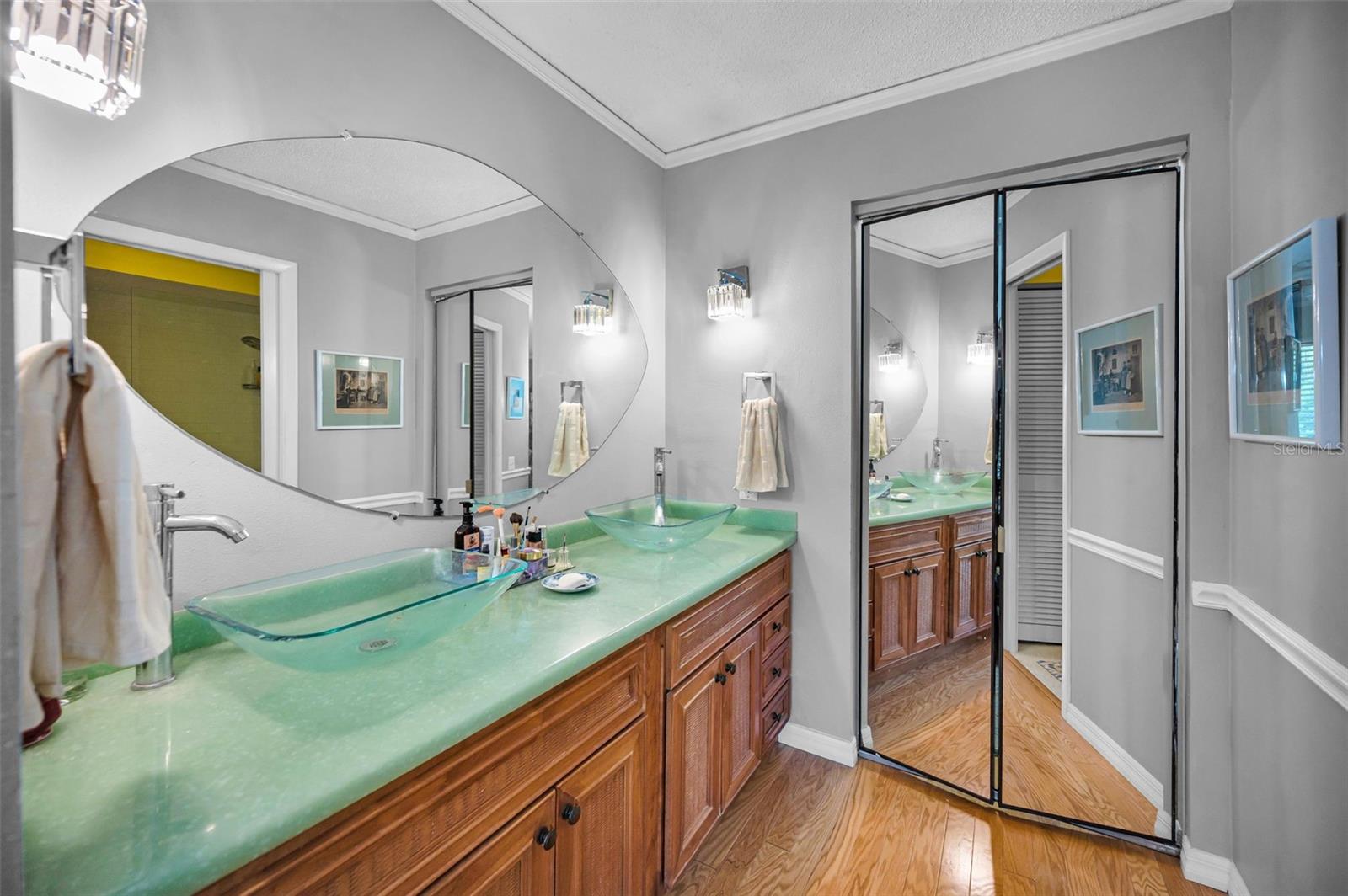 Custom Counter and lovely Primary Ensuite