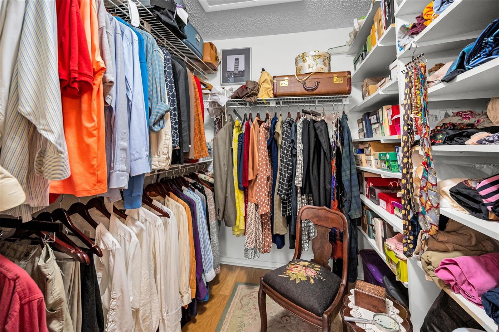 Primary Suite Walk-in Closet