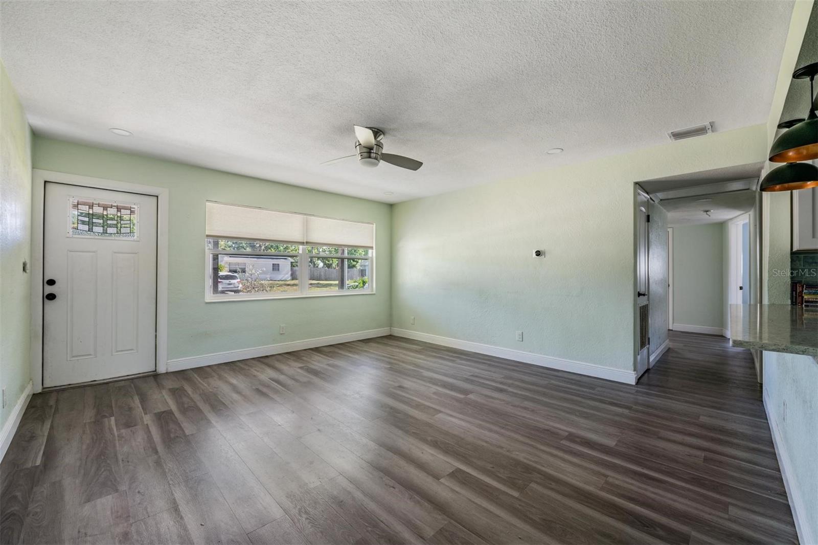 Living room towards front door