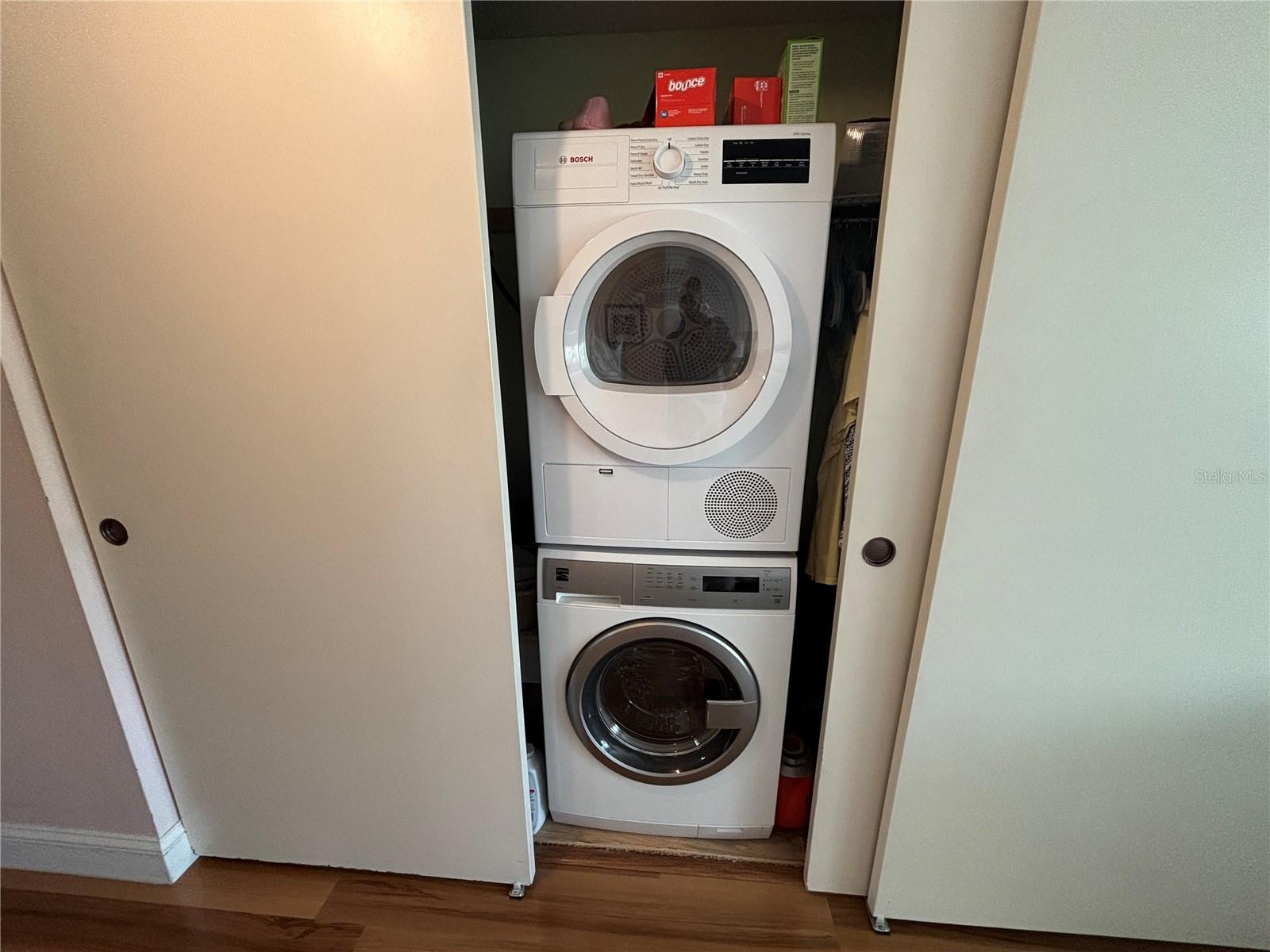 In unit laundry