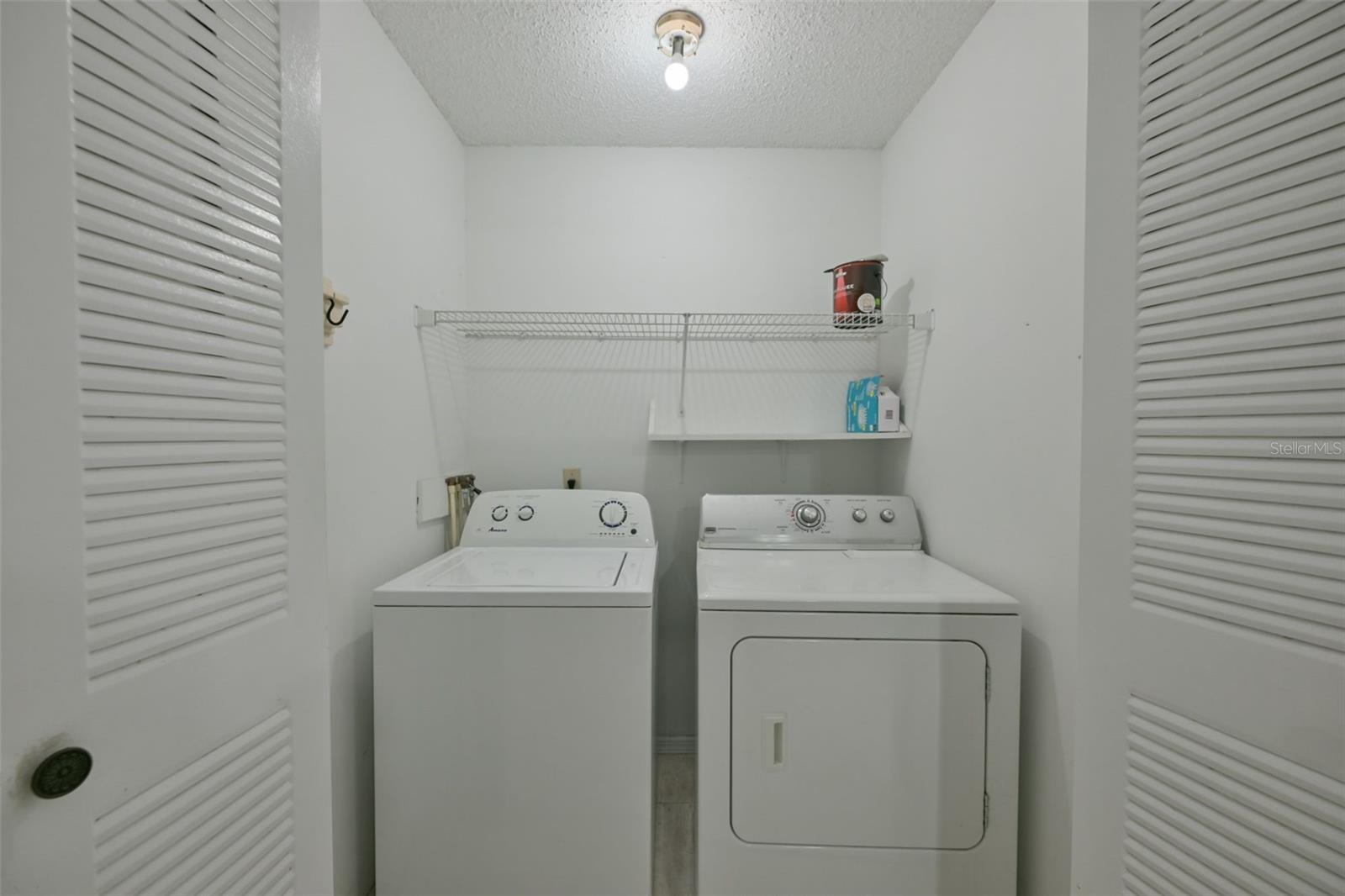 Laundry inside the home