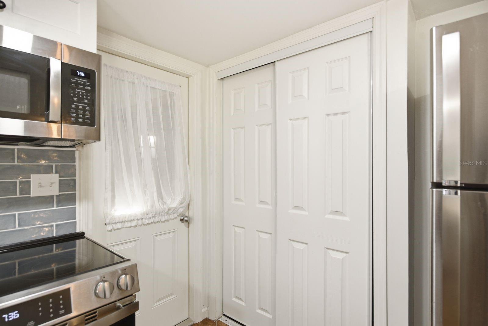 Closet pantry in Kitchen