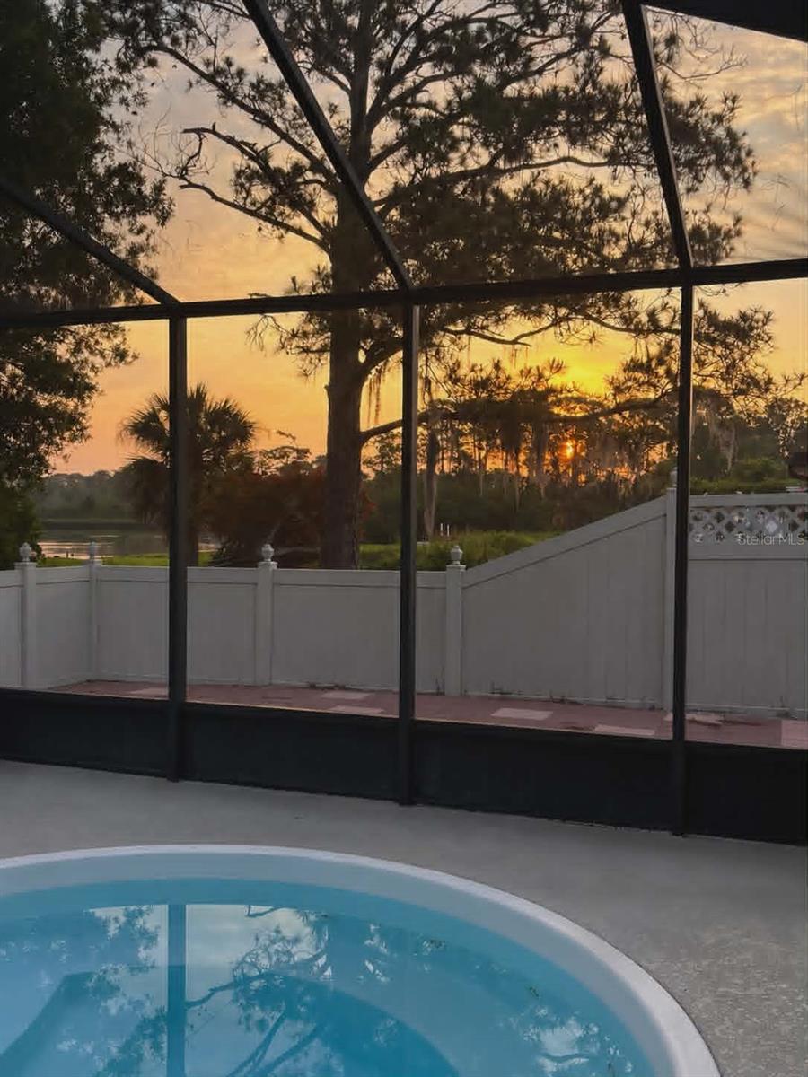 Pool at Sunrise