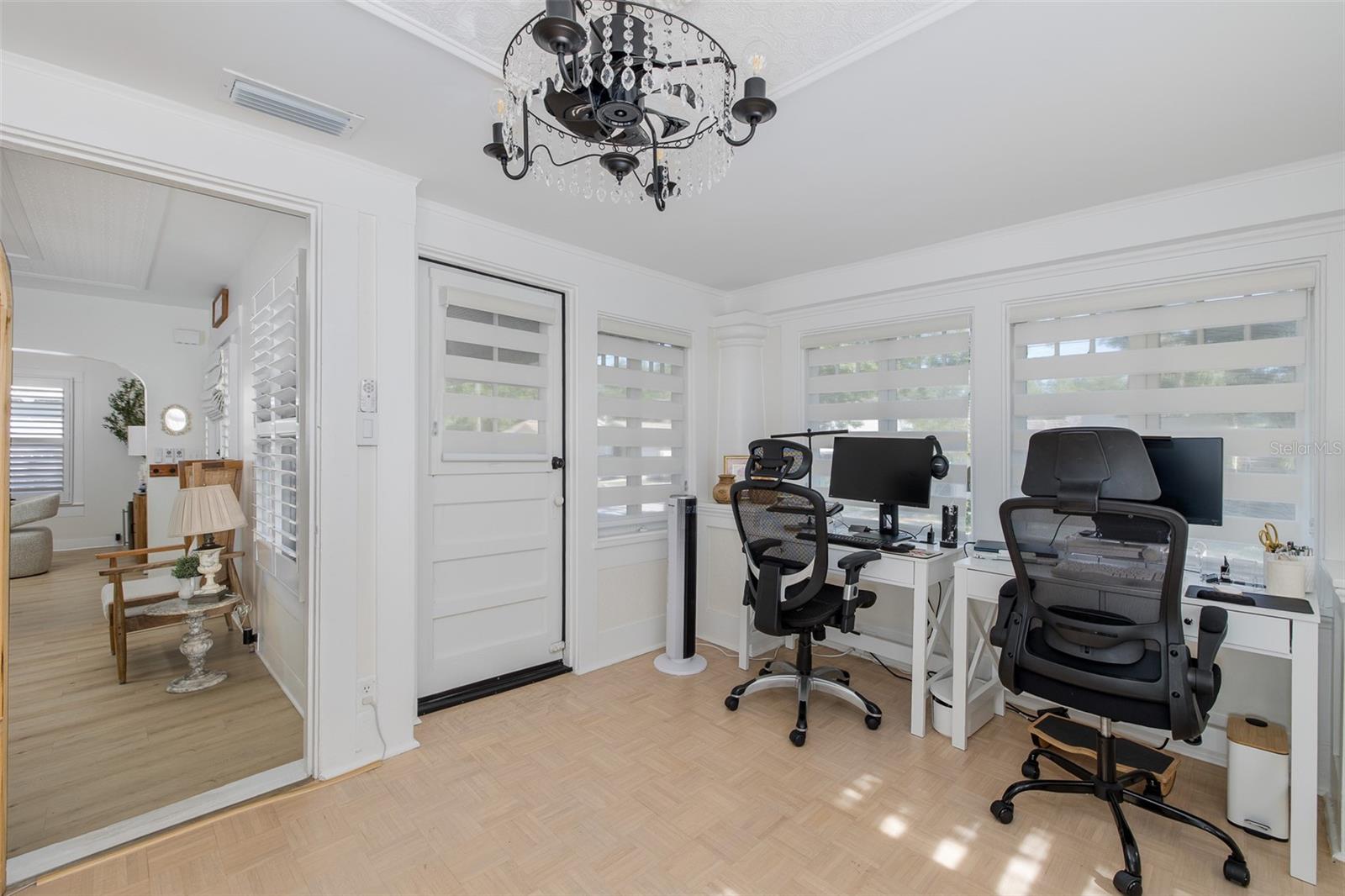DEN/OFFICE/SUNROOM WITH 2ND ENTRANCE