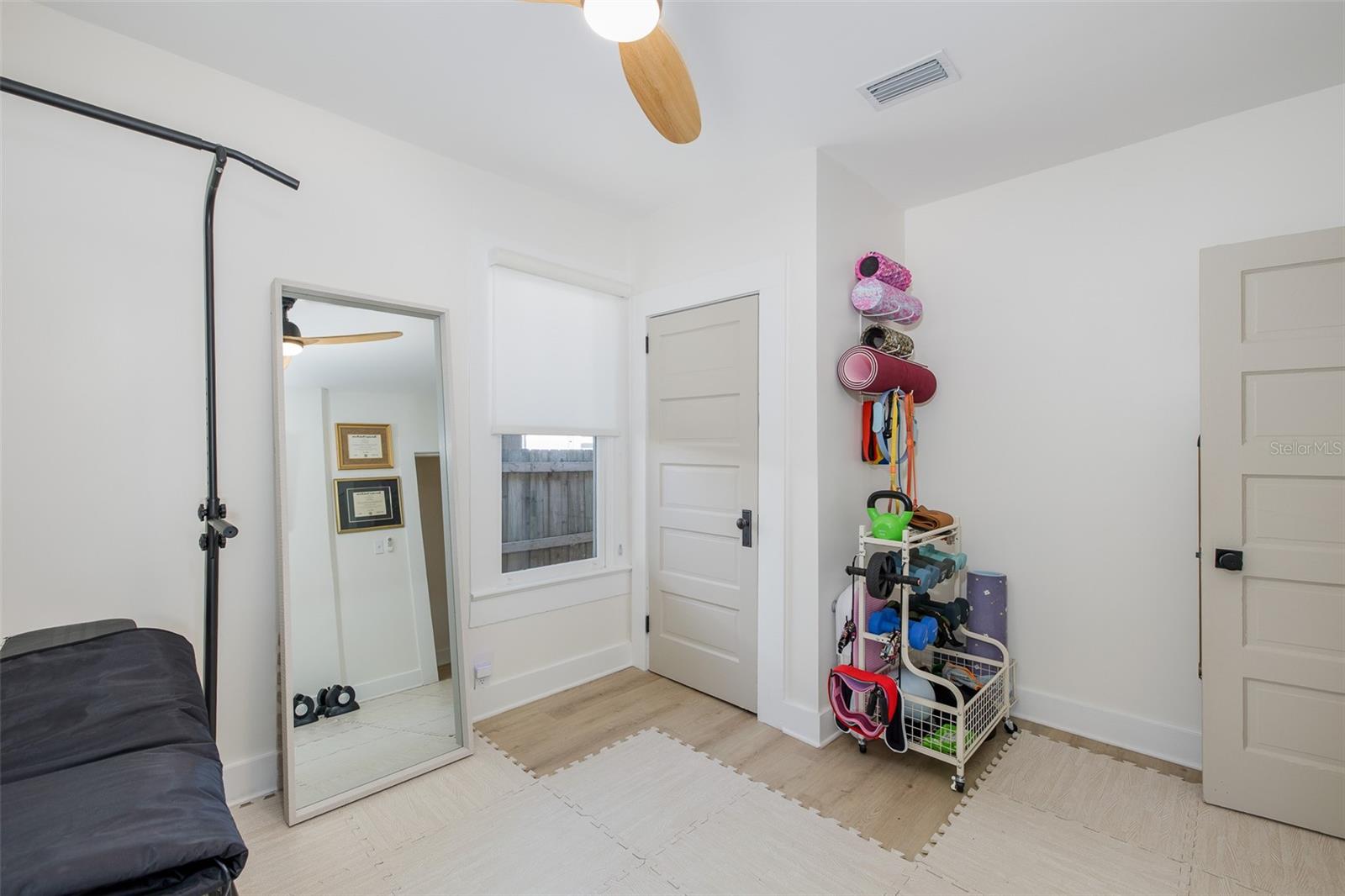 3RD BEDROOM USED AS WORKOUT ROOM