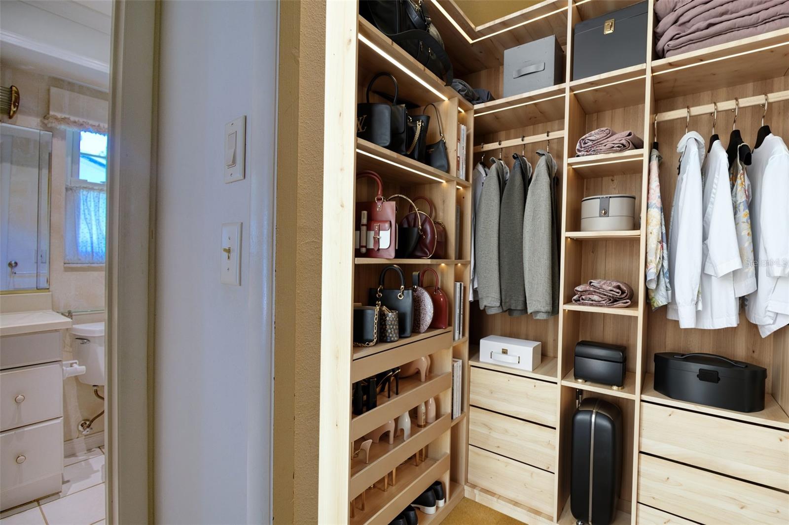 Walk-In Master Closet