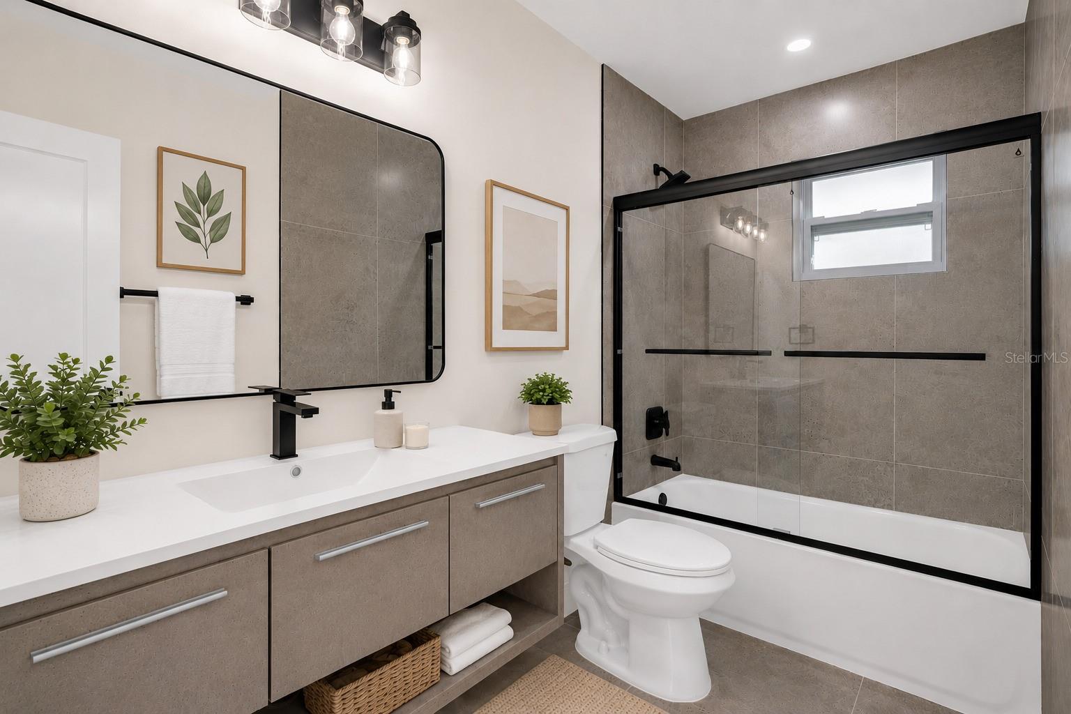 Hall Way Bathroom