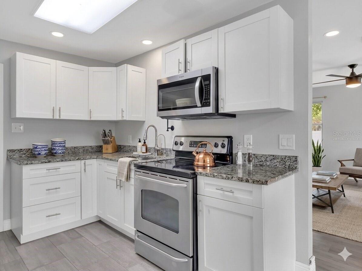 Virtually Staged Kitchen