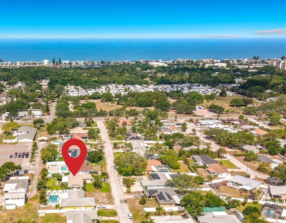 INDIAN ROCKS BEACH is a 4 minute drive