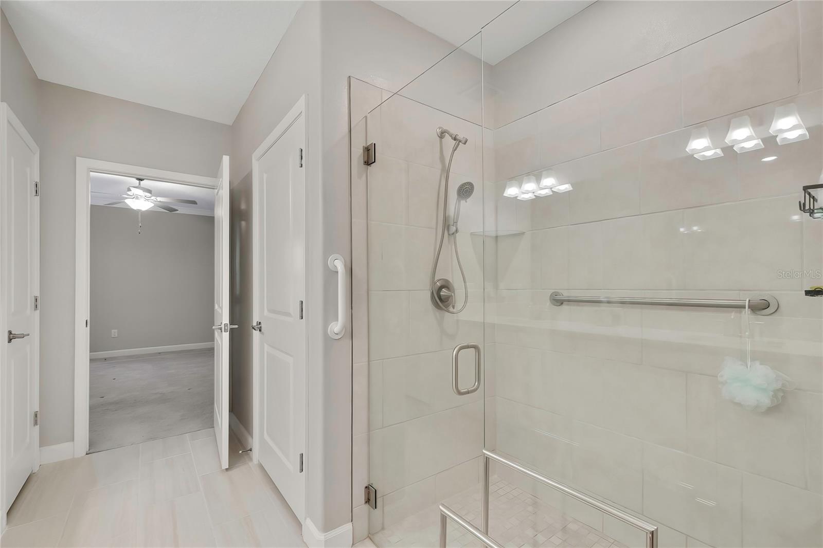 Large shower