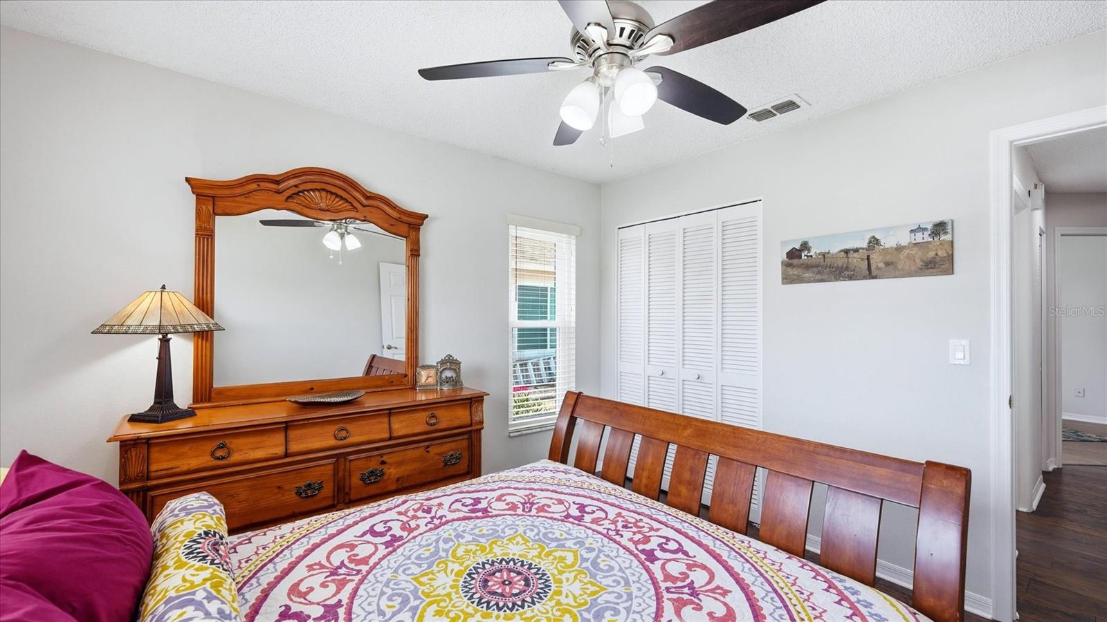 SECOND BEDROOM DOWN THE HALL FROM DEN