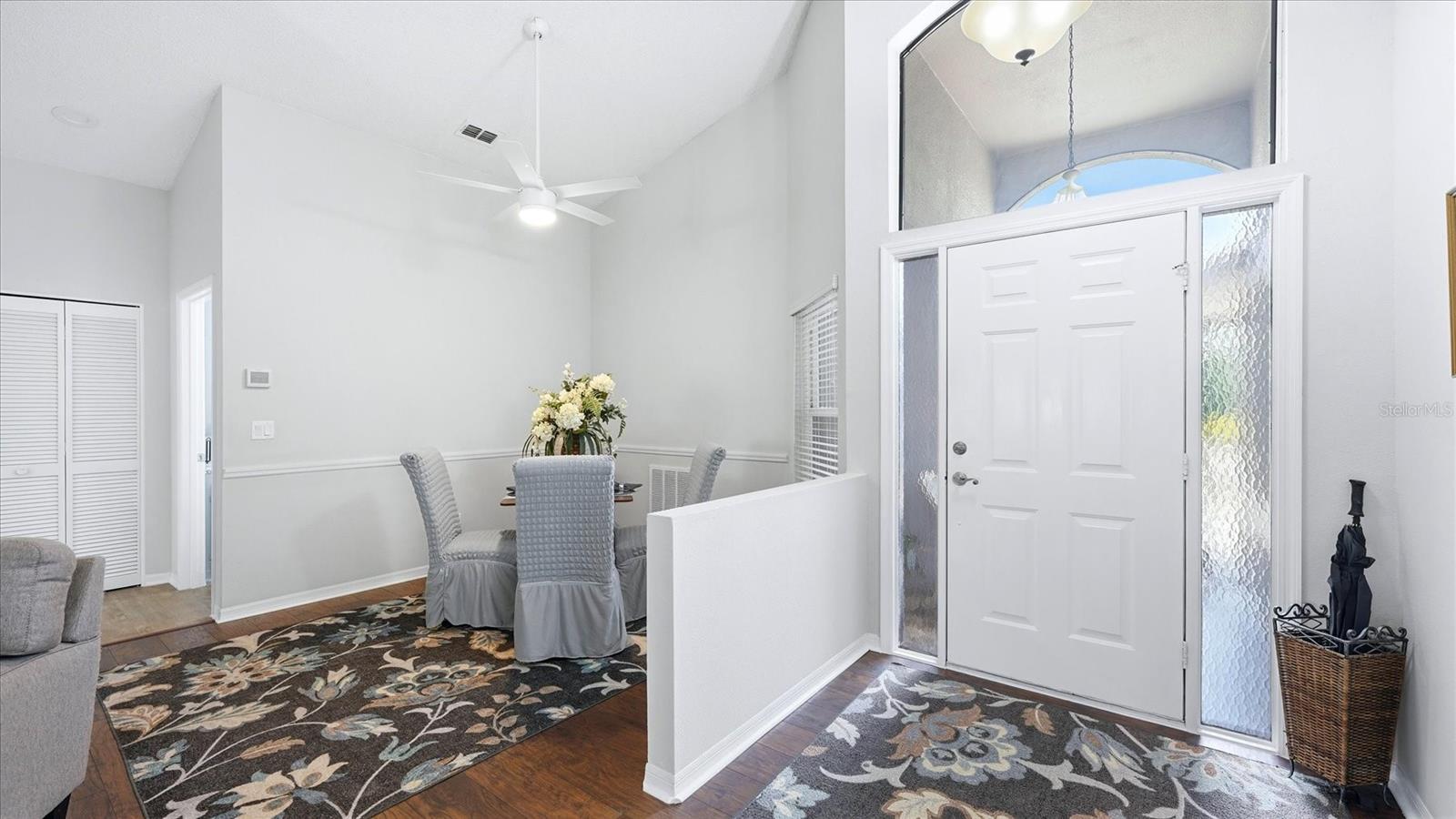 FOYER, DINING ROOM