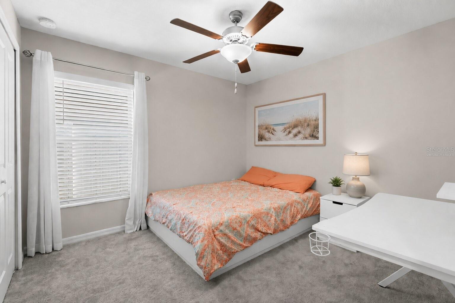 Virtually Staged - Third Bedroom