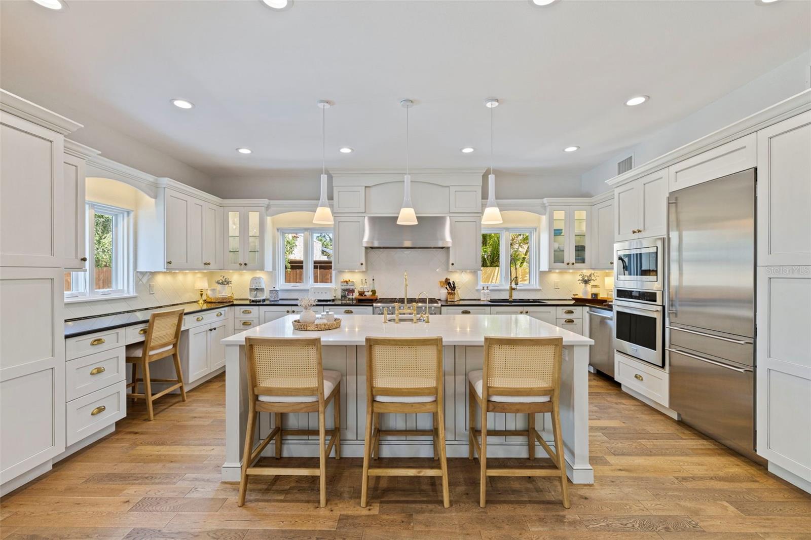 While the "bones" and artistic vision belong to David Tudeen, the property saw asignificant renovation in 2015 by architect Gerald Li. This update sensitivelymodernized the mechanical systems and kitchen while preserving Tudeen's originalcharacter-defining features (specifically the beams, ceiling details, and courtyardlayout).
