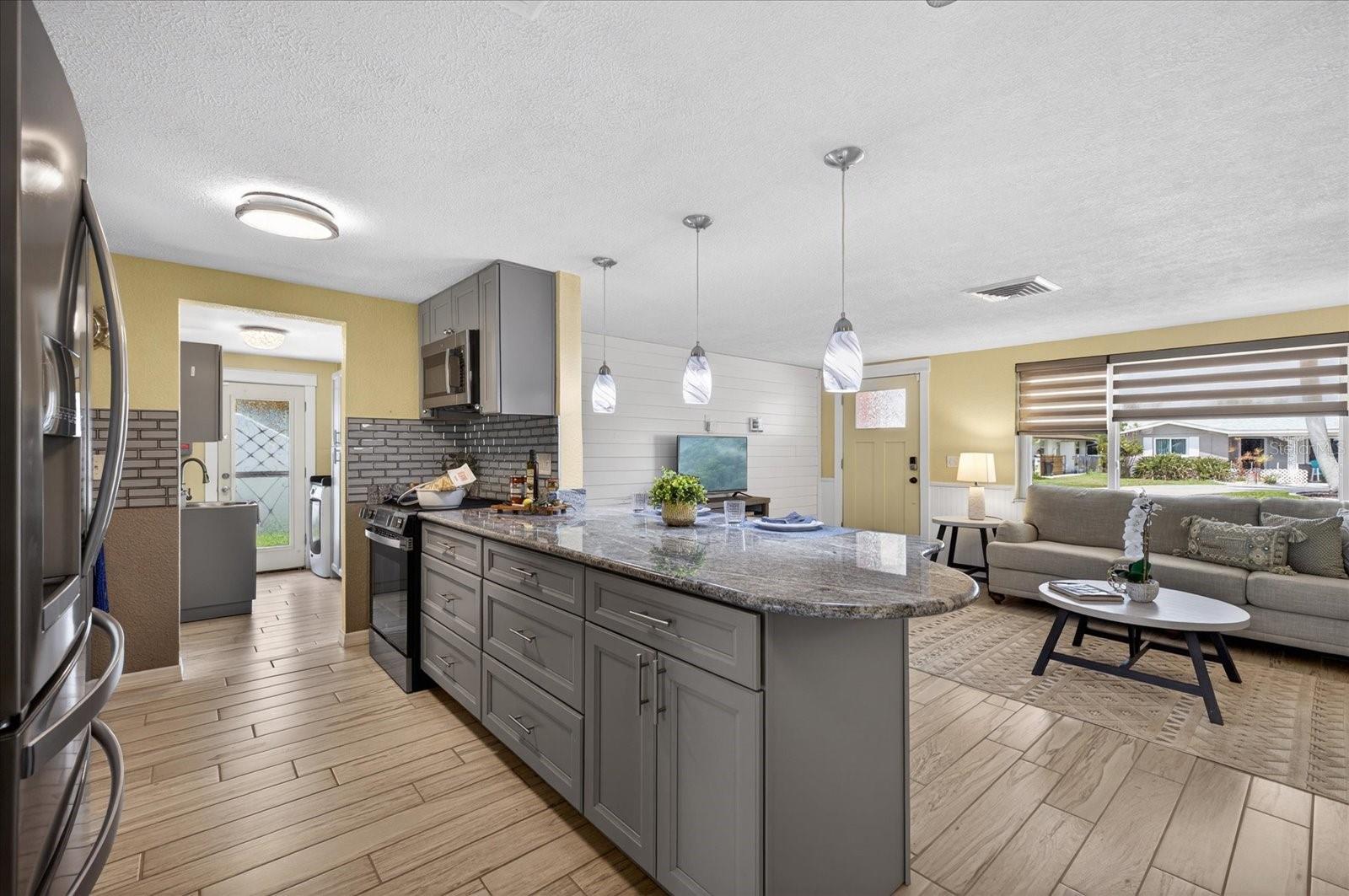 updated kitchen