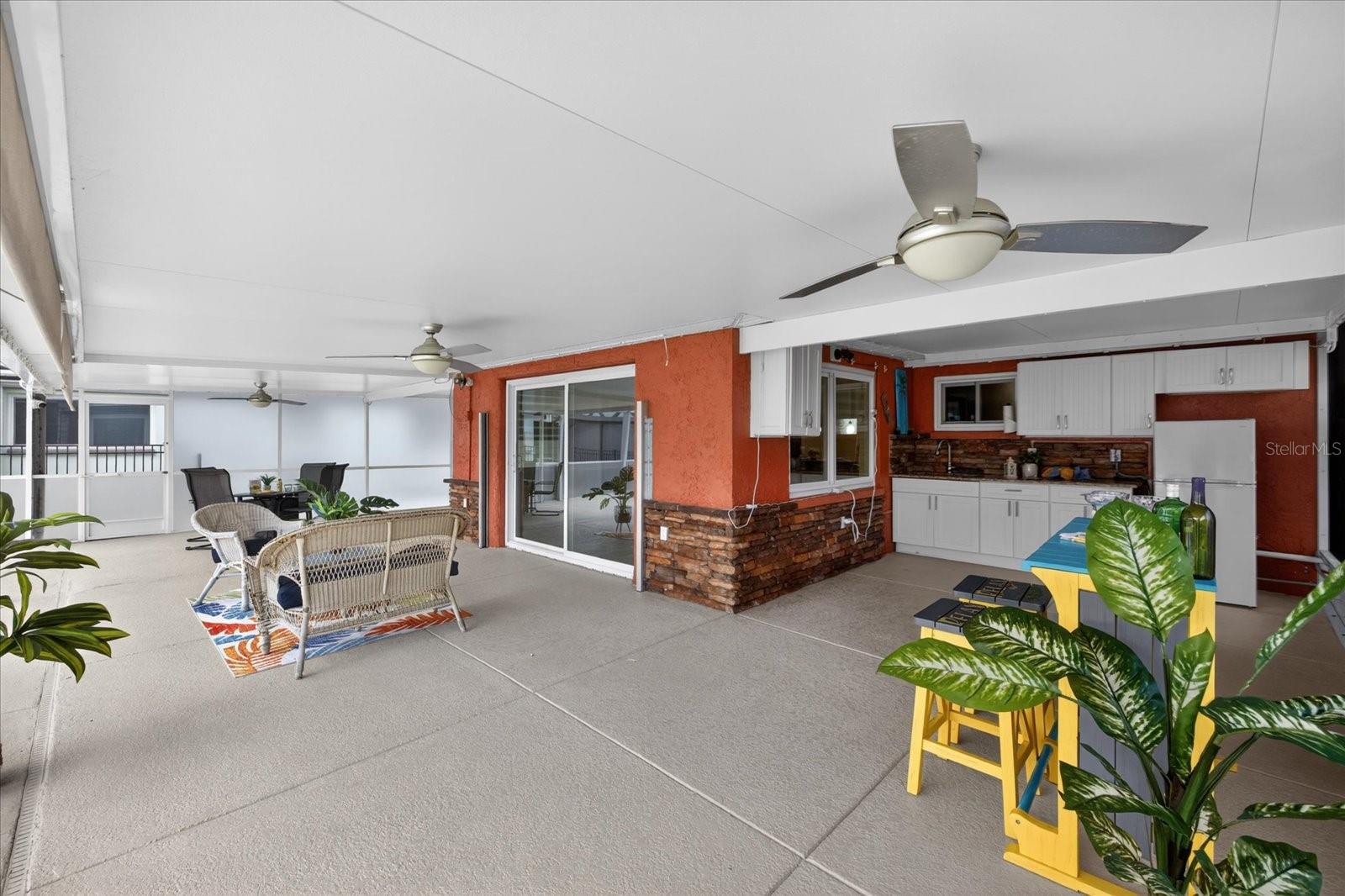 Outdoor living area