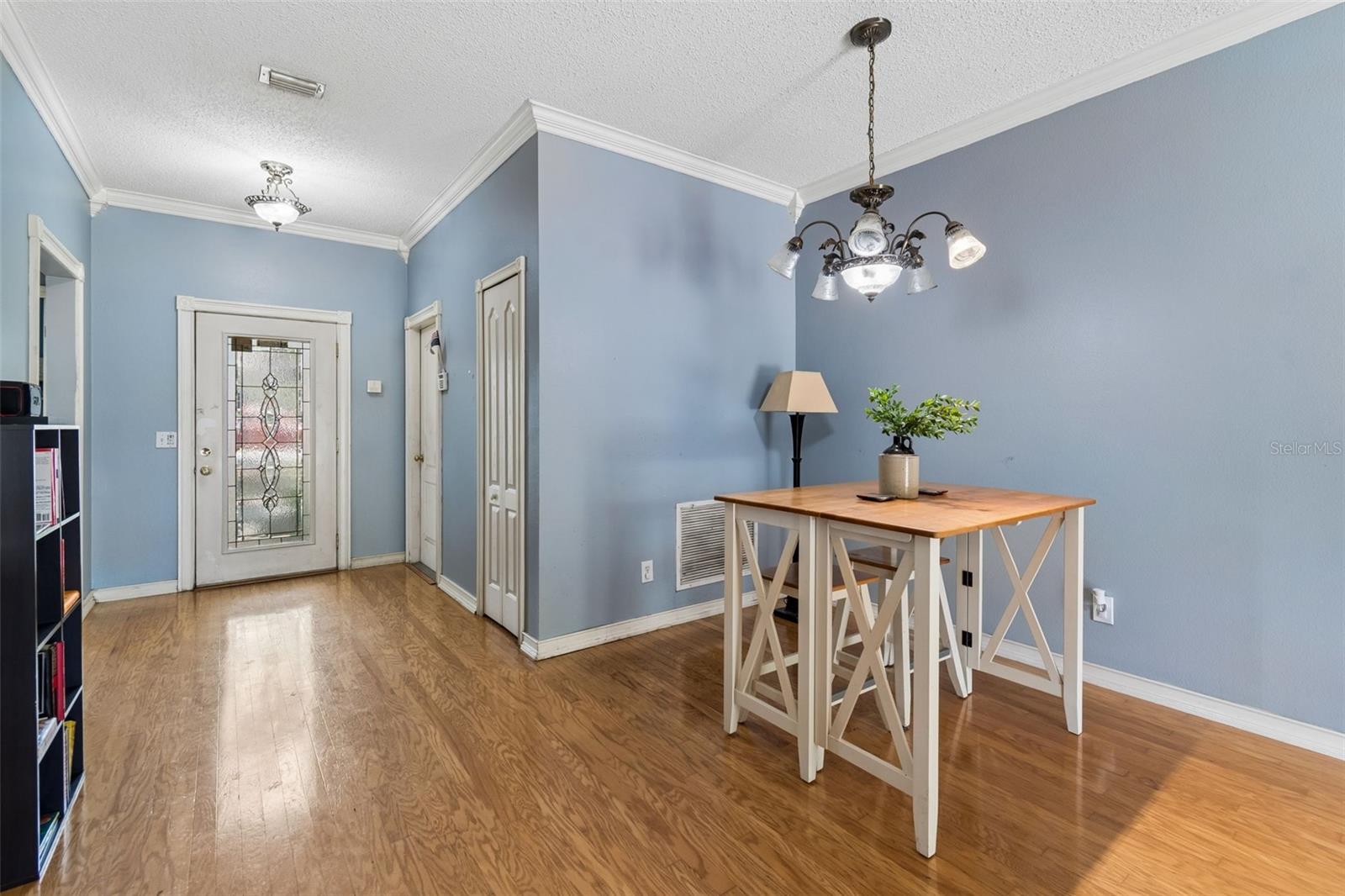 Foyer and dining