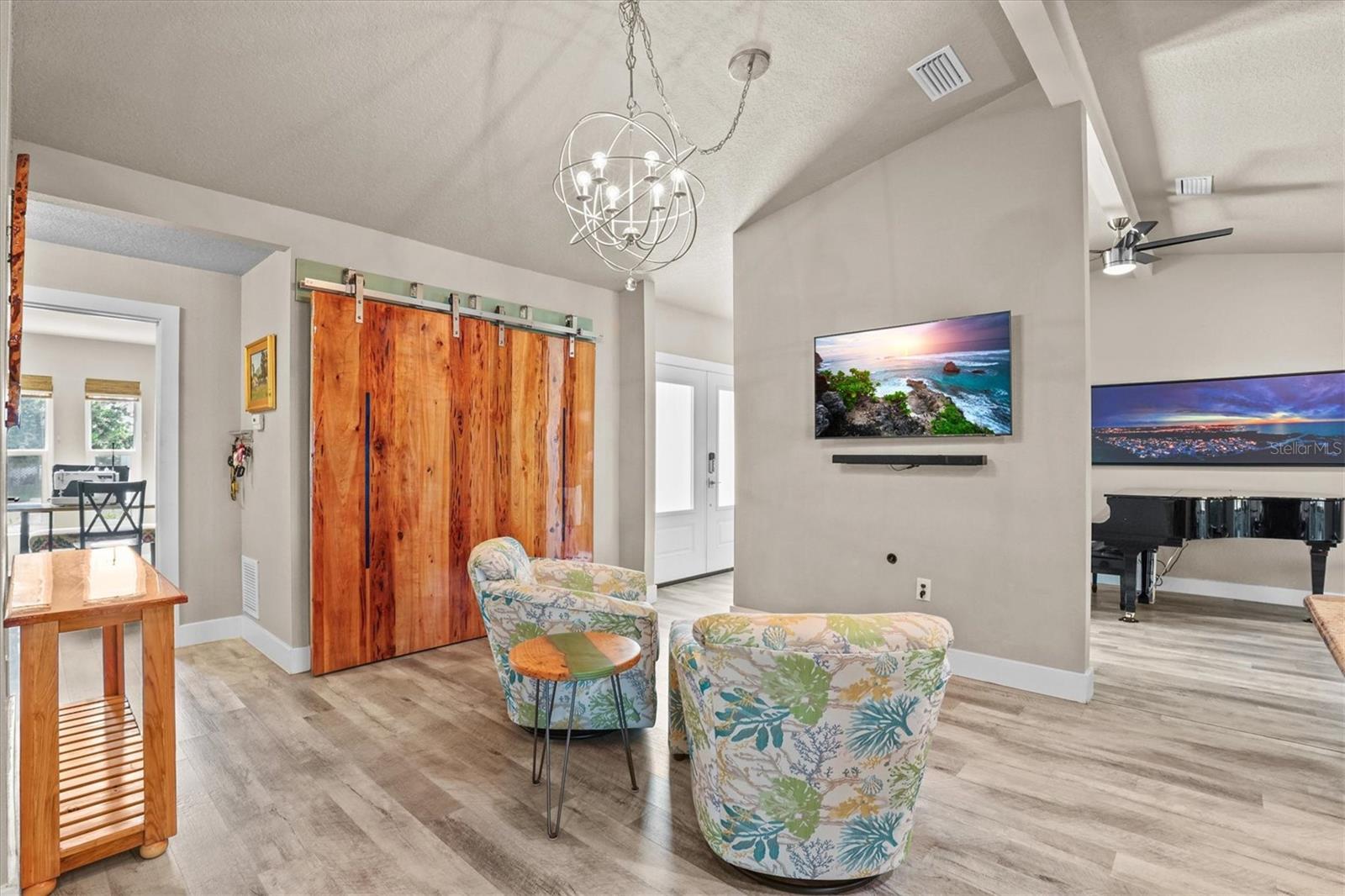 Barn Door to Pantry