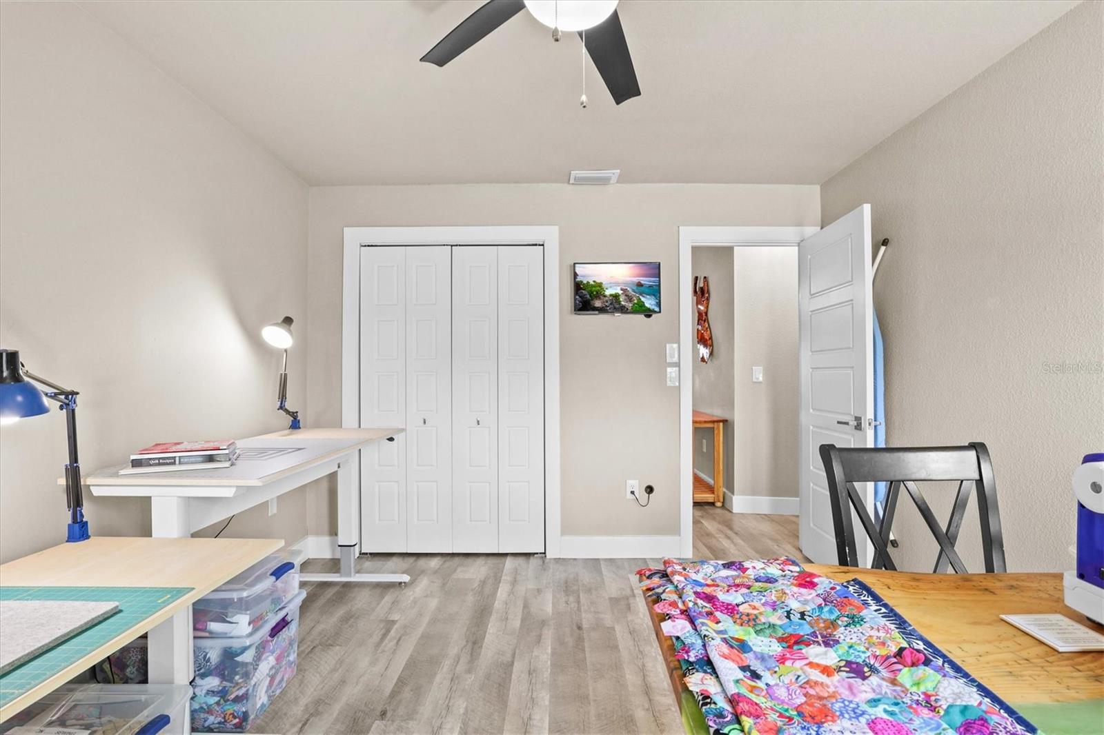 Guest Bedroom 3 used as a Craft Room