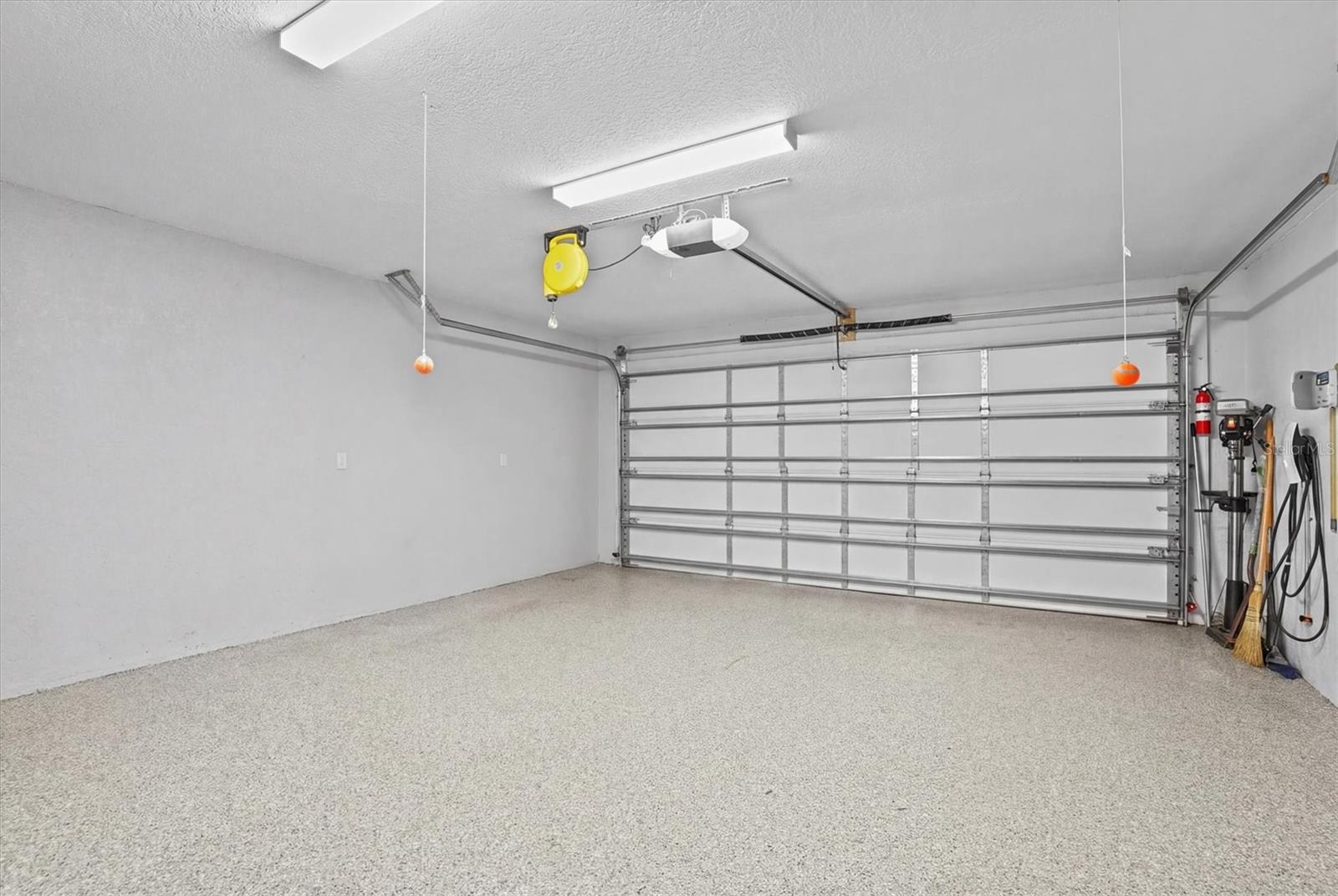 2 Car Garage with Epoxy Floors