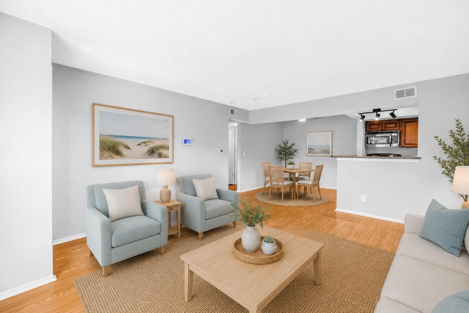 Open Concept Living - Virtually Staged