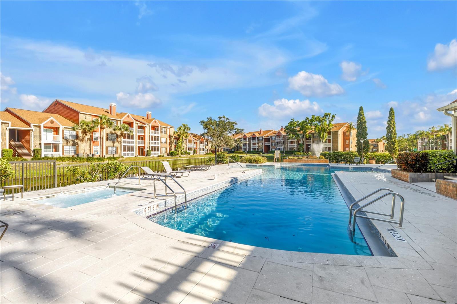 Spend Your Days Enjoying the Pool and Spa
