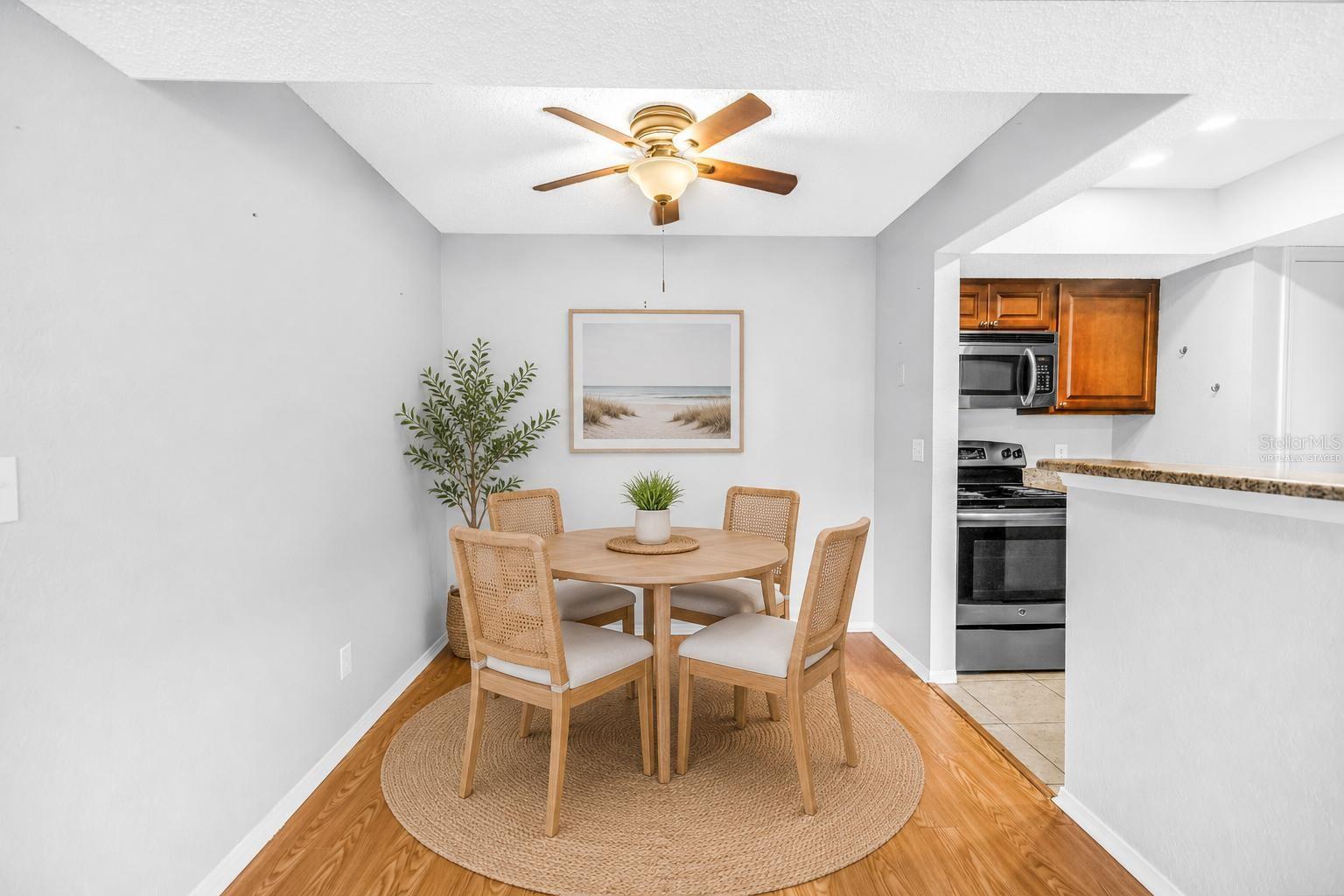 Dedicated Dining Room - Virtually Staged