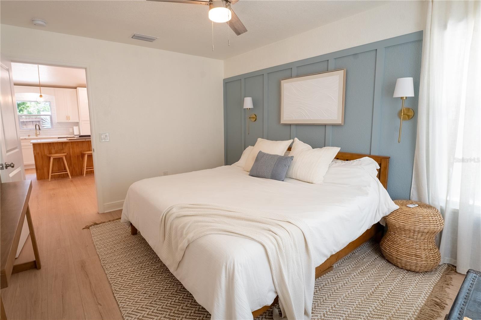 Bedroom 2 - Large bedroom that easily fits a king bed