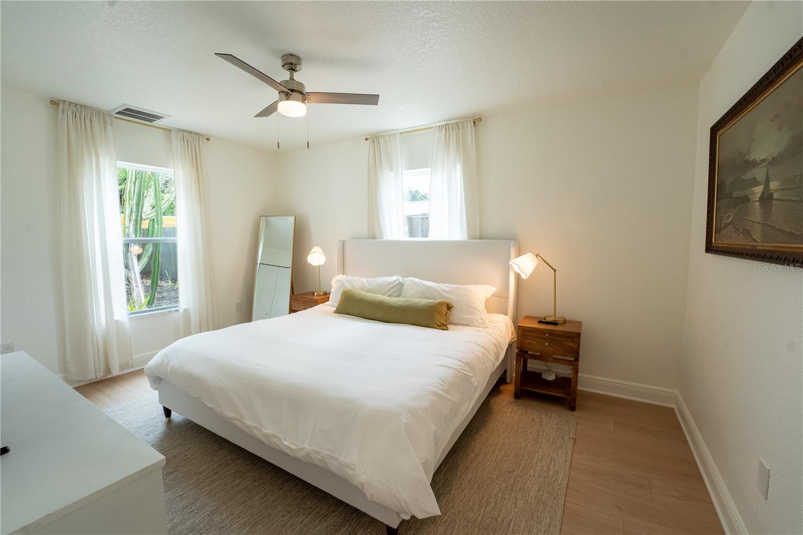 Bedroom 3 - large bedroom that easily fits king bed