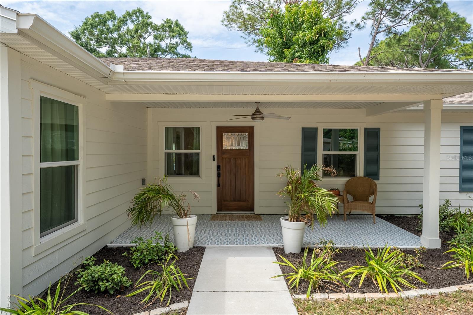 Front covered porch