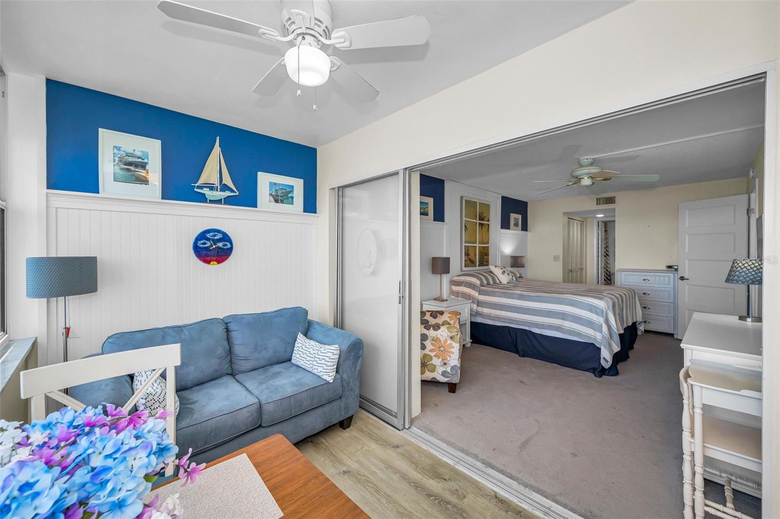 Sunroom just off the bedroom
