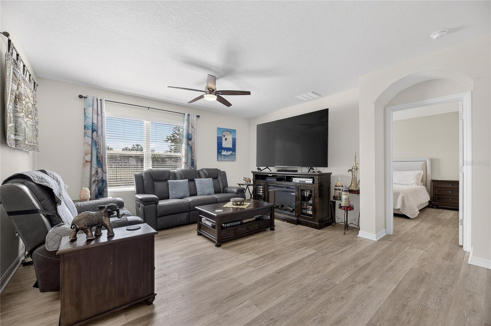 New Luxury vinal in this family room