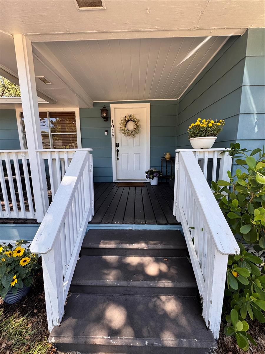 Front Steps to Entry