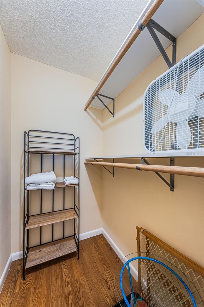 Walk - in closet
