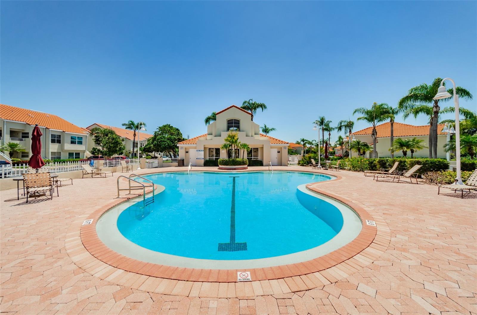 Pool across from the condo