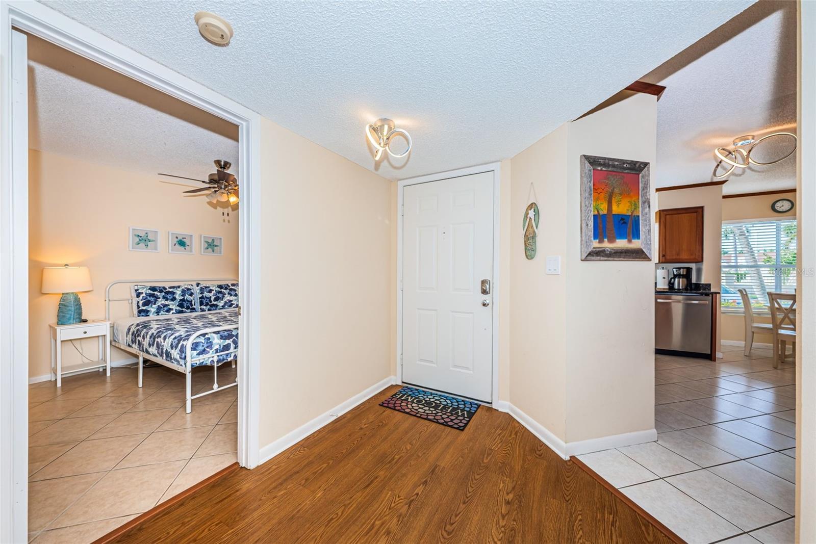 Entry into this lovely spacious condo