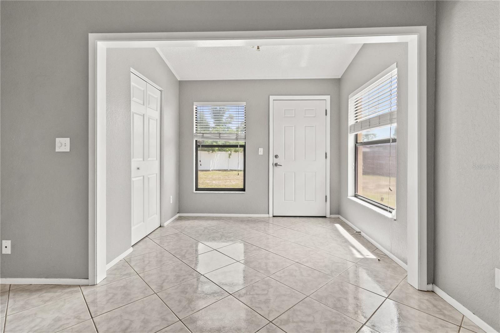 Laundry closet/small room that could be an office space